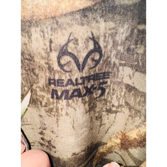 Game Winner Mens Realtree Max-5 Camo Short Sleeve Shirt Hunting Dri Fit Size S - Picture 3 of 7